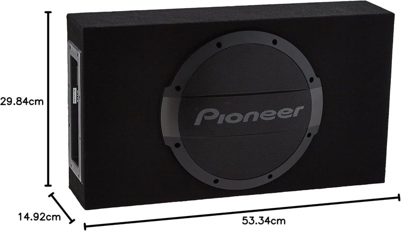 Pioneer بايونير TS-WX1010LA مضخم صوت محكم الإغلاق بعمق 10 بوصات مع مضخم مدمج - Image 2